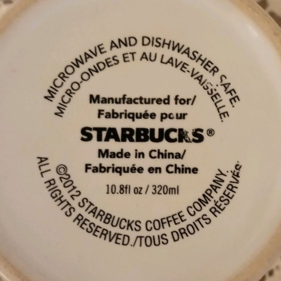 Starbucks 2012 holiday mug. - Picture 6 of 6